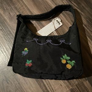 BAGGU NWT Black with Bows